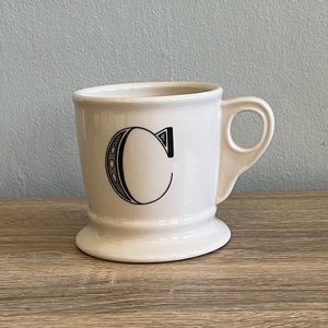 Anthropologie Monogram Mug - C